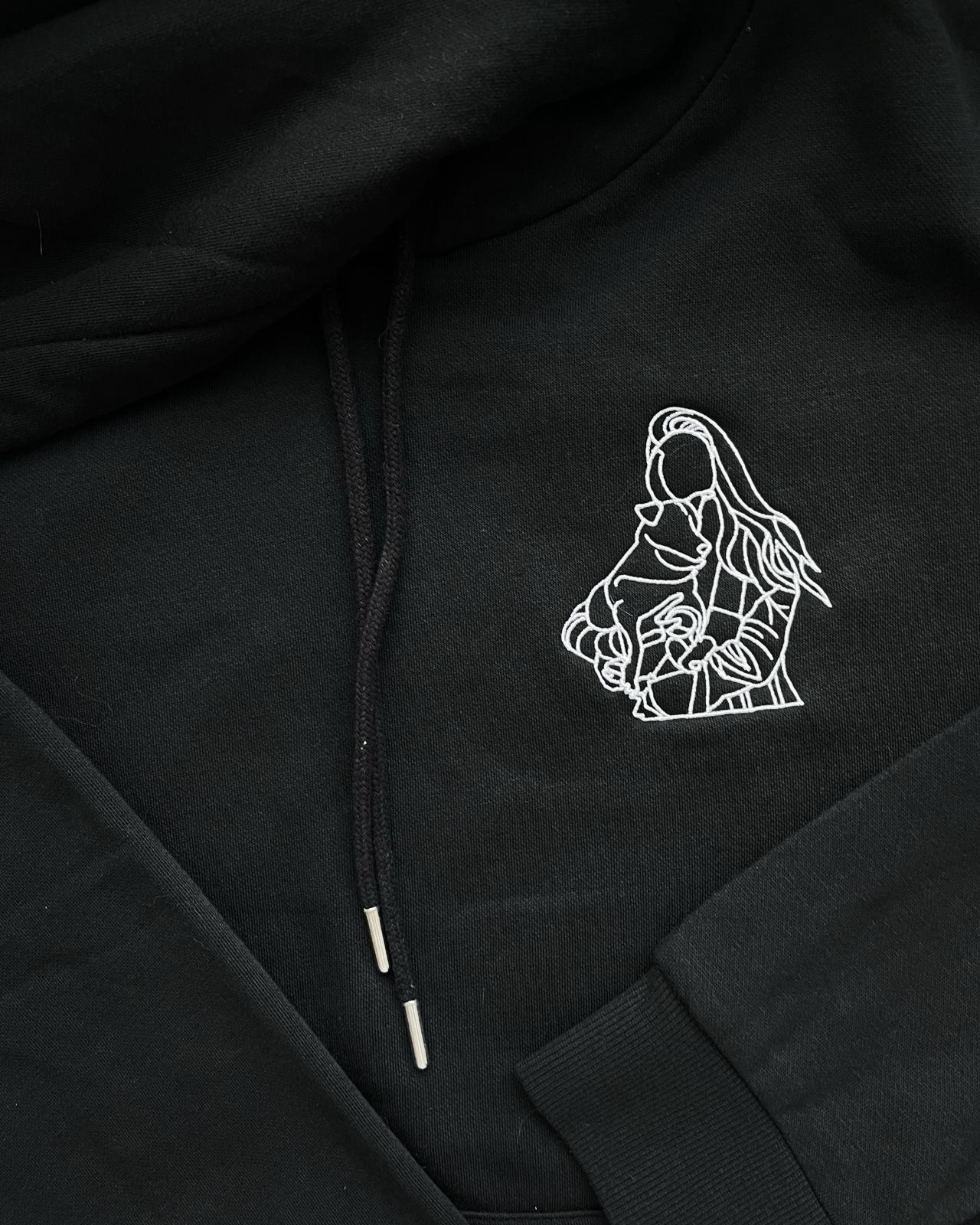 Bluza z outlinem ze zdjęcia