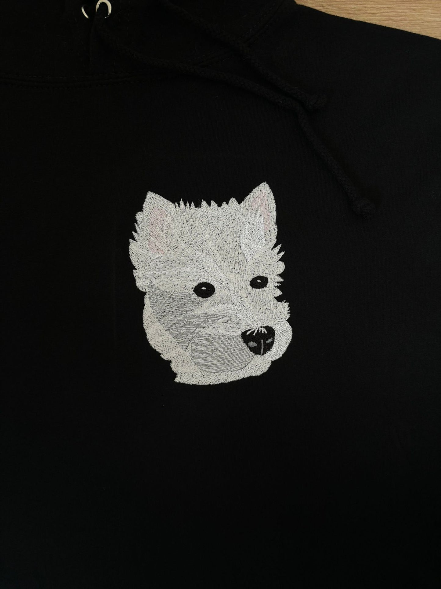 A sweatshirt with your pet's image