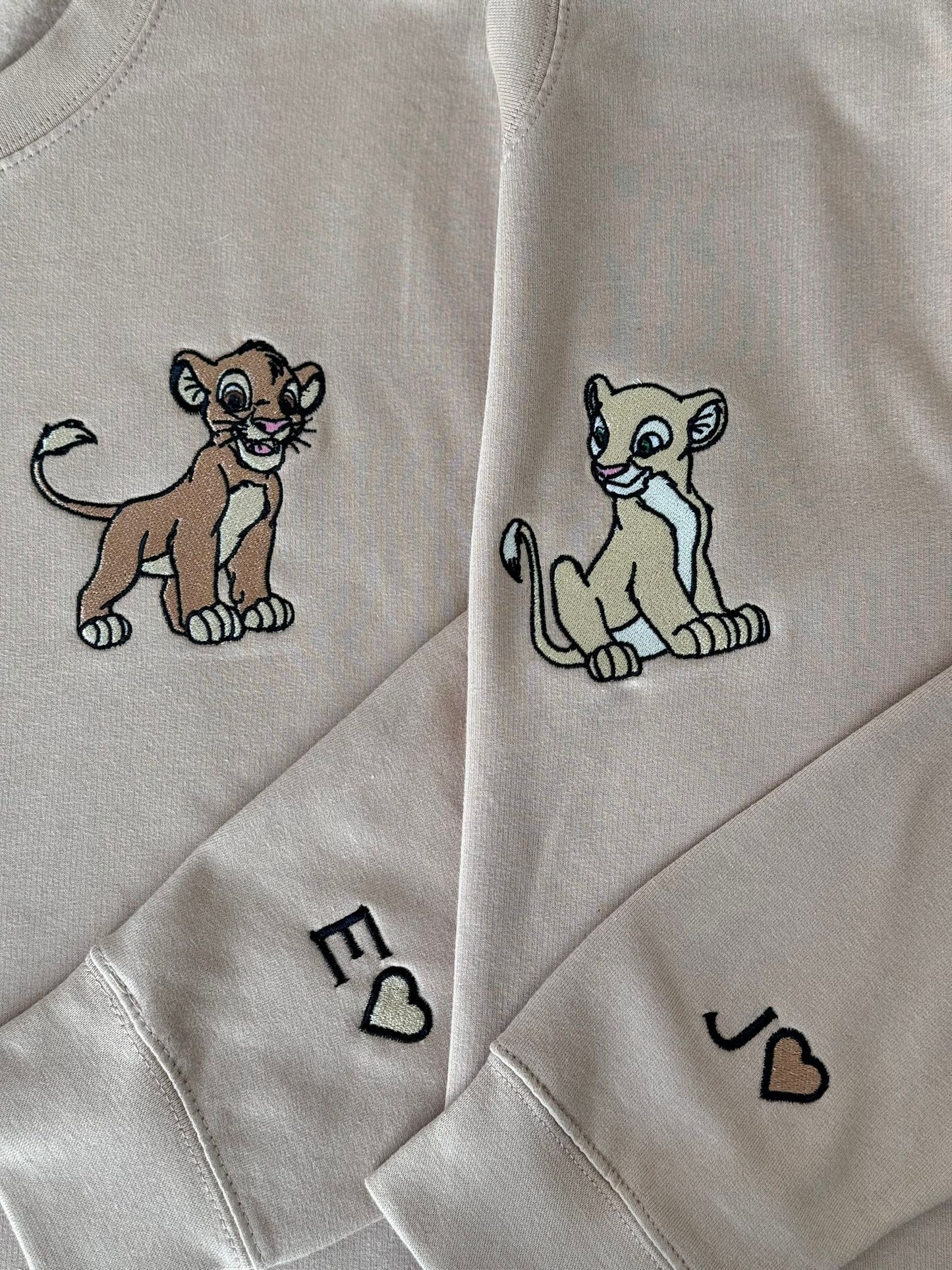 Sweatshirts - matching (inspired by The Lion King)