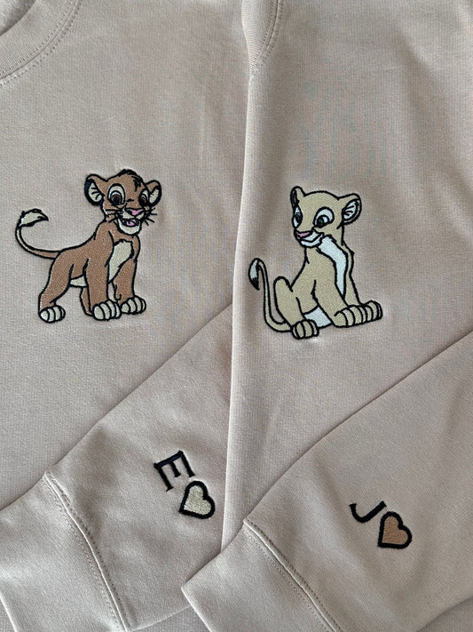Sweatshirts - matching (inspired by The Lion King)