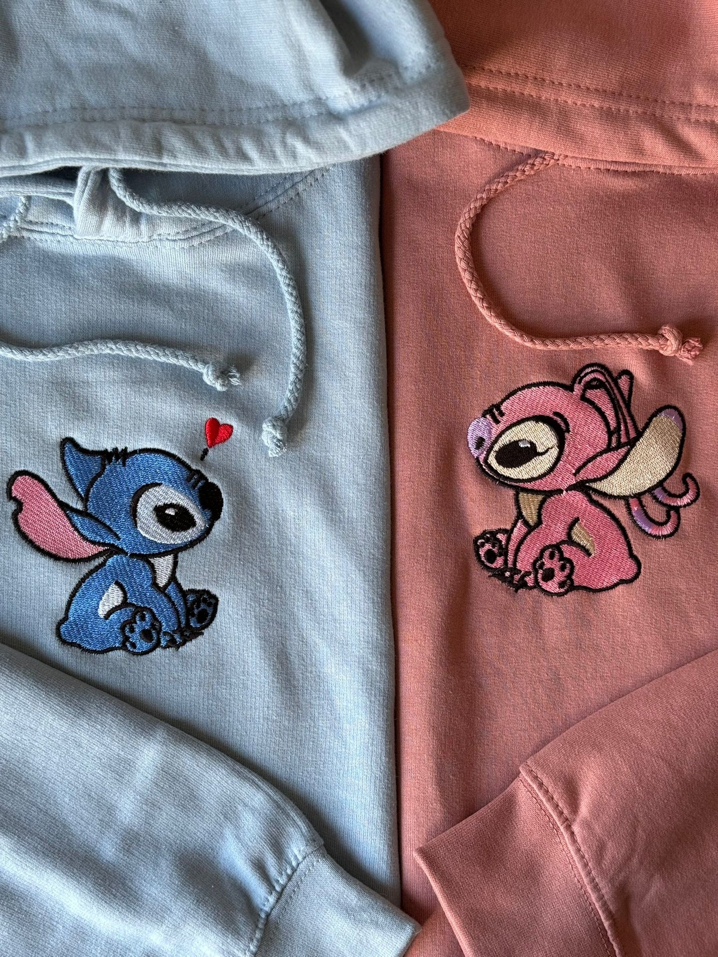 Sweatshirts - matching (inspired by Stitch and Angel)