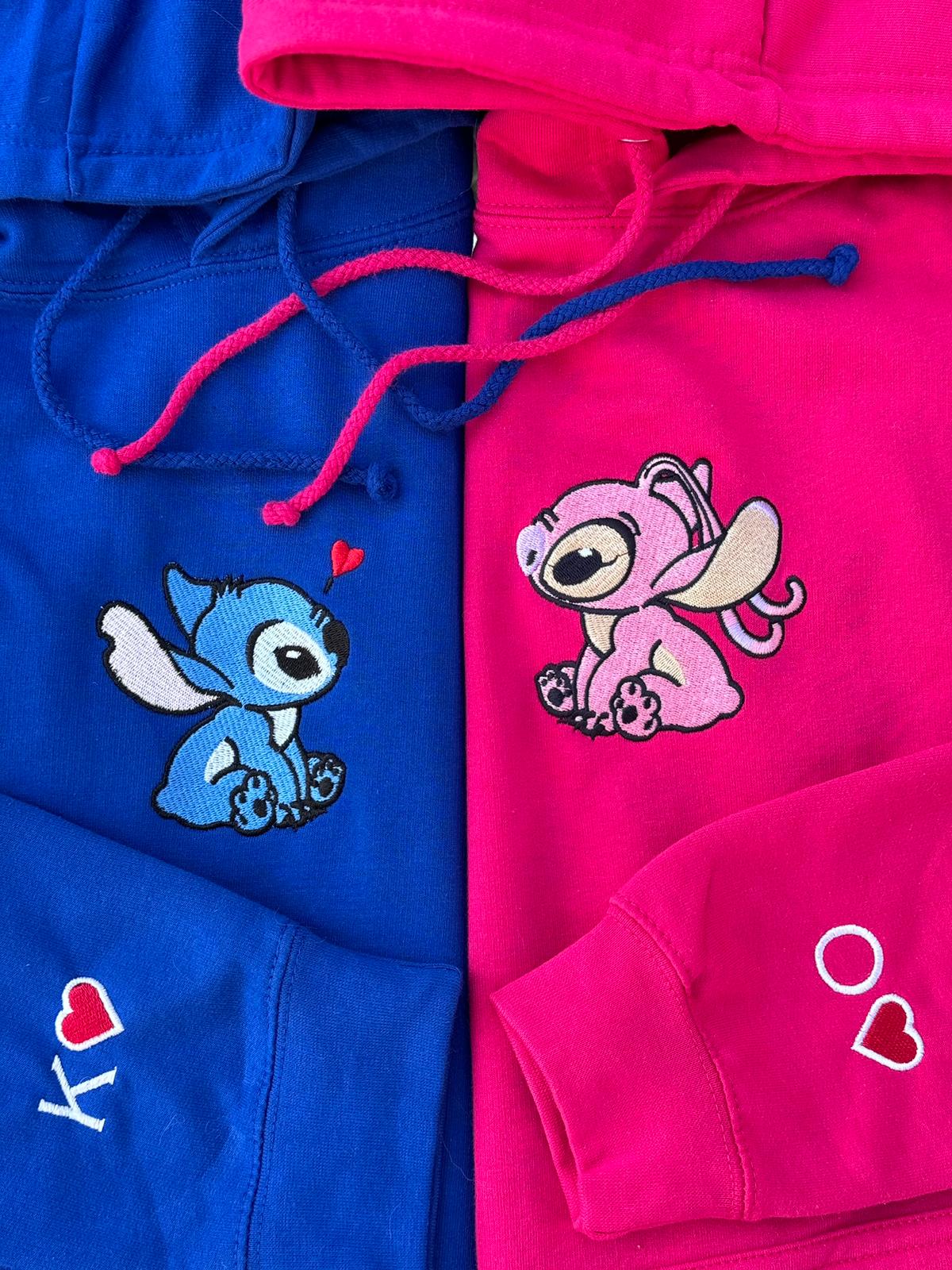 Sweatshirts - matching (inspired by Stitch and Angel)