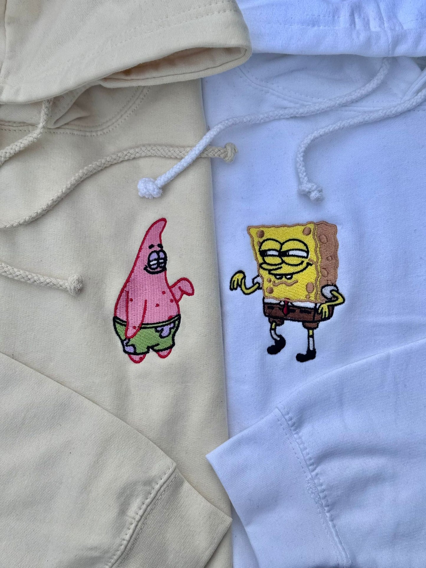 Komplet bluz - matching ( inspirowana Spongebob )