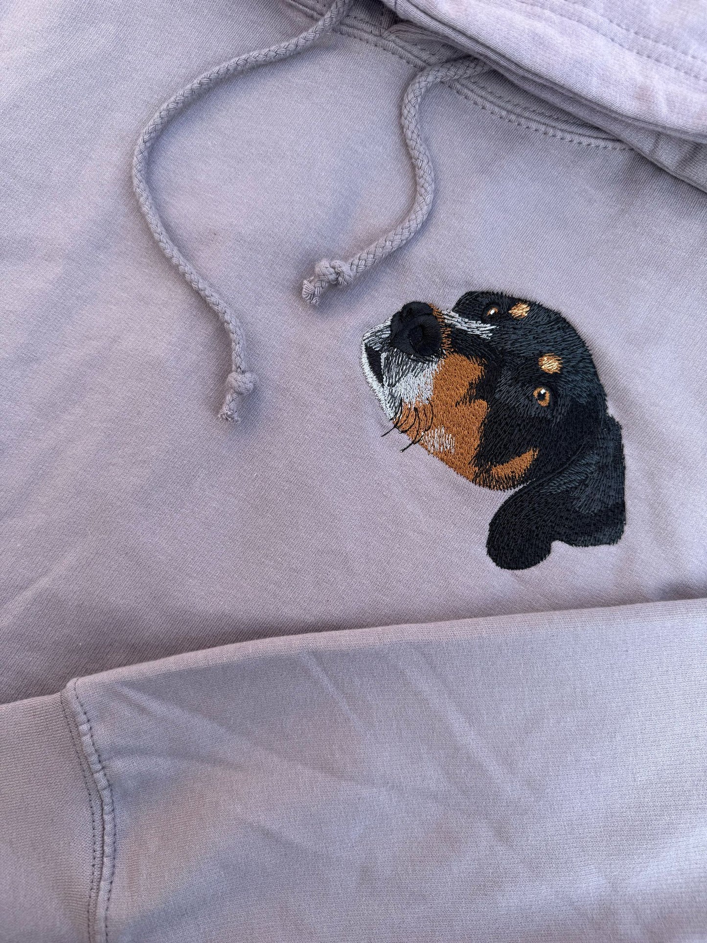 A sweatshirt with your pet's image