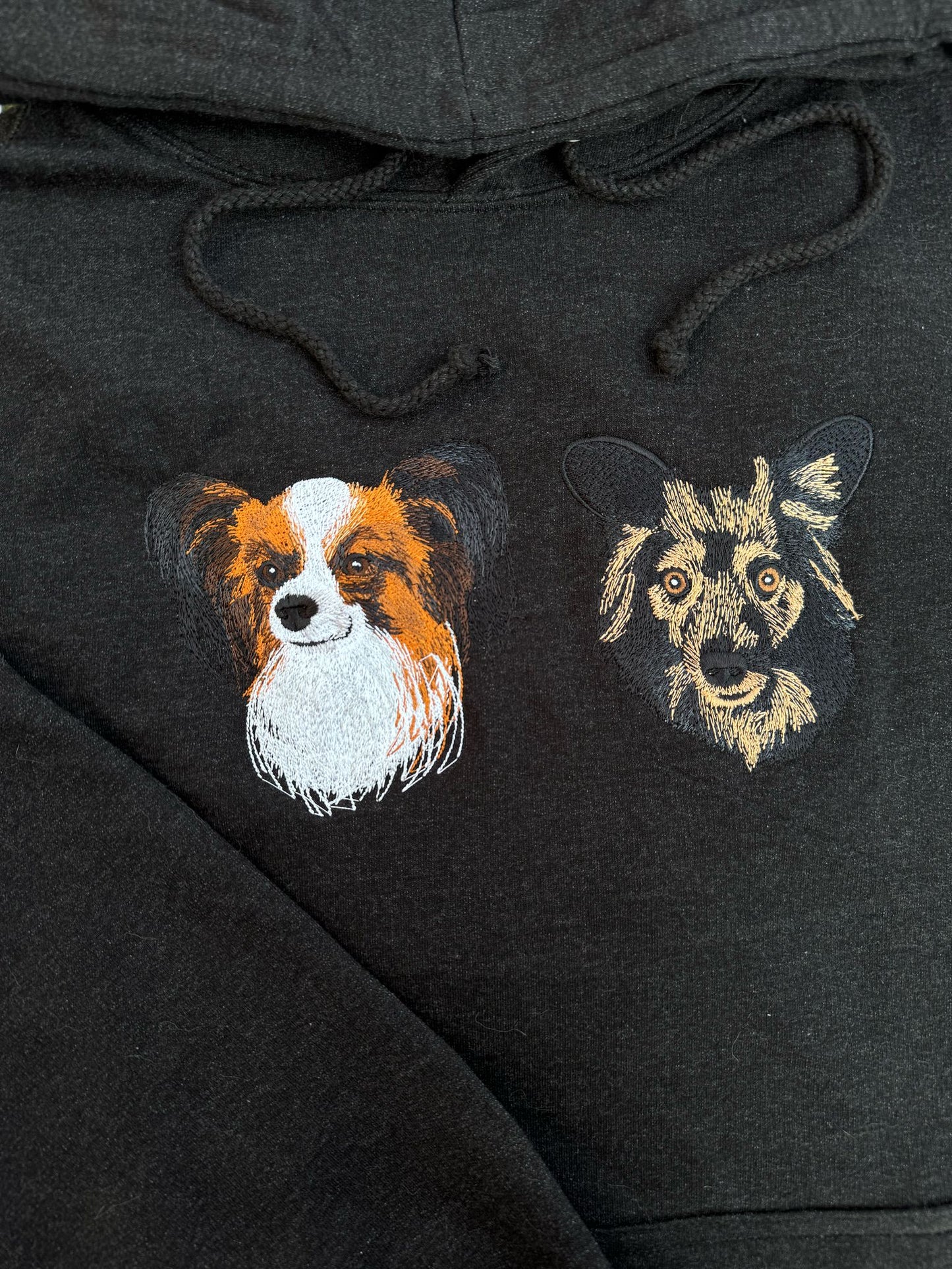 A sweatshirt with your pet's image