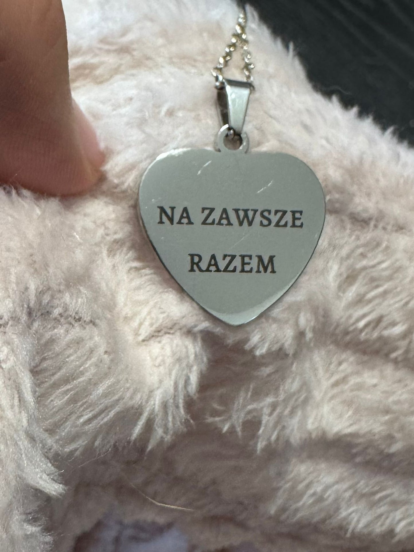 Grawerowana zawieszka z Twoim zdjęciem (Serce)