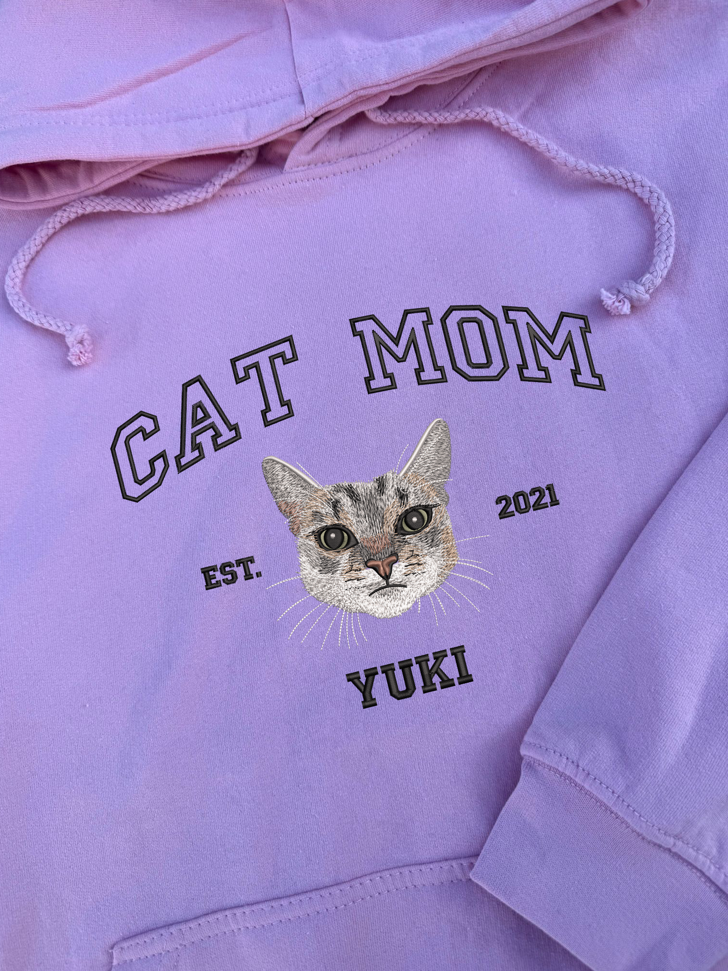 A sweatshirt with your pet's image