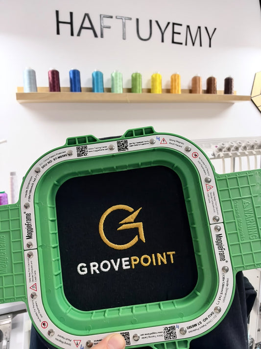 Odzież firmowa dla Grove Point – realizacja Haftuyemy