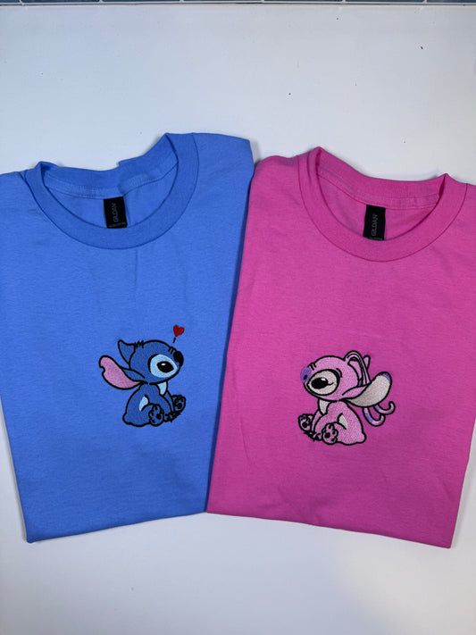 Komplet koszulek - matching ( inspirowane Stitch)