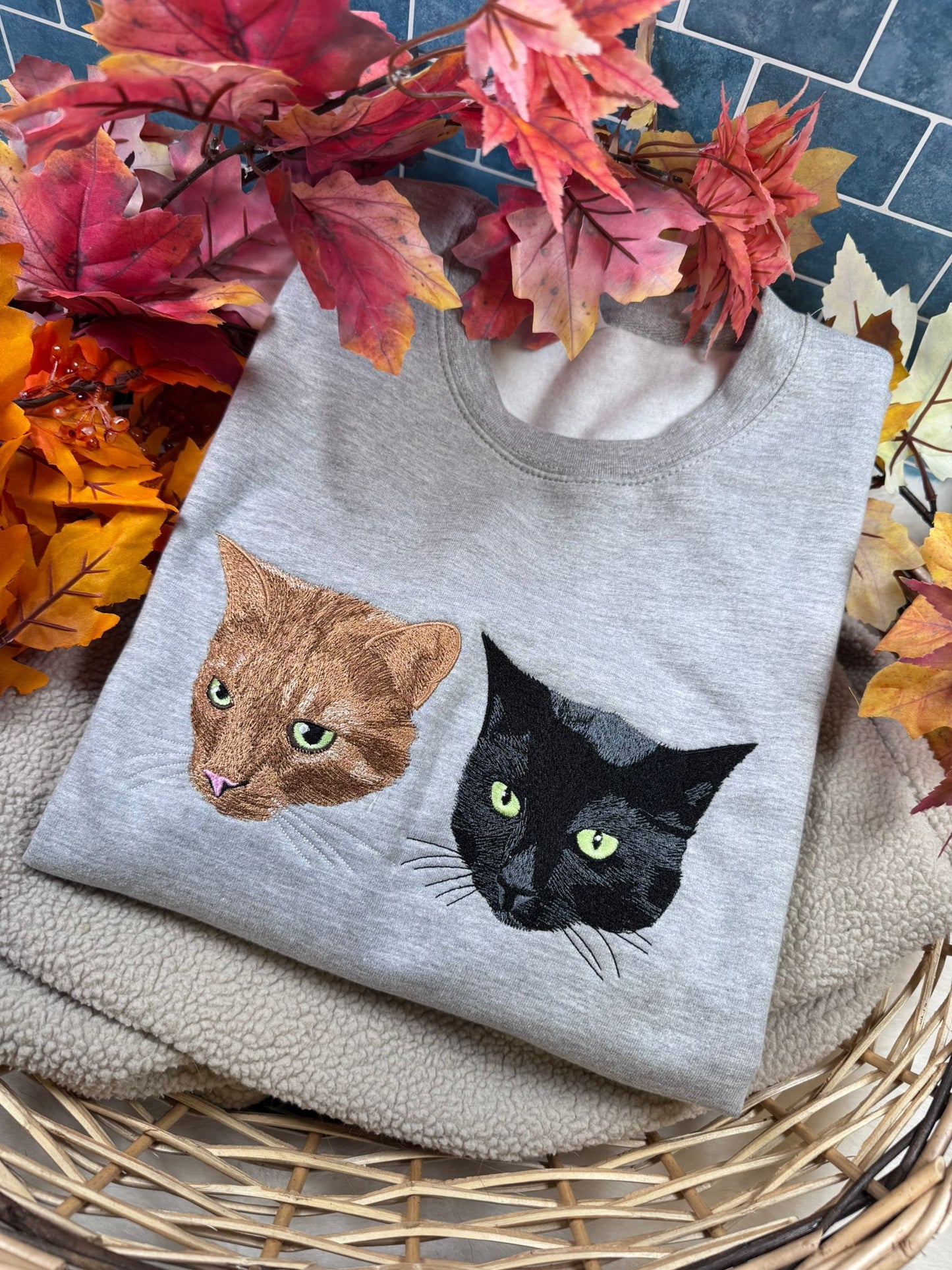 CAT MOM / CAT DAD - Koszulka z podobizną twojego pupila i napisem