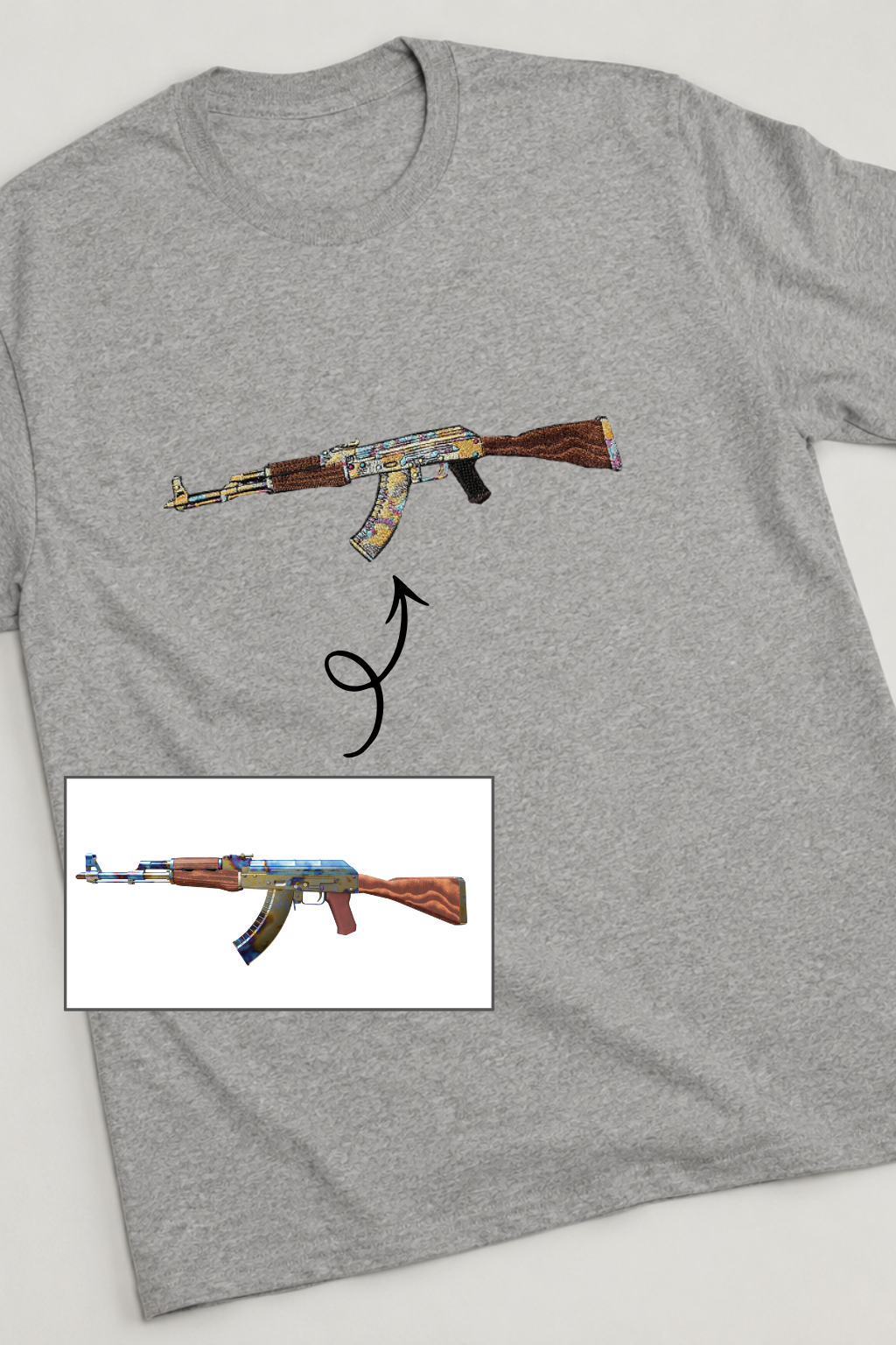 Koszulka Counter-Strike -  Twój wybrany skin