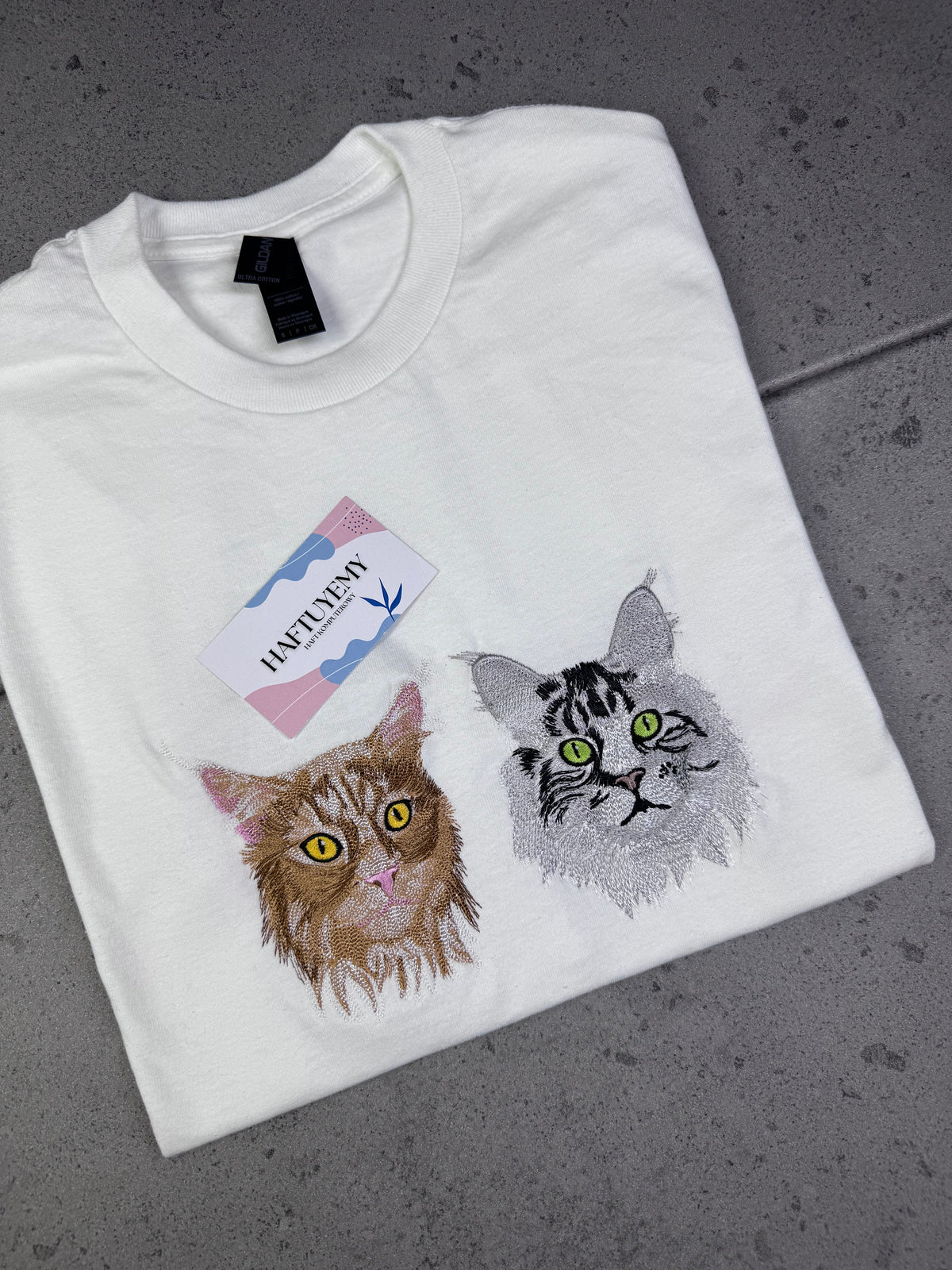 A sweatshirt with your pet's image