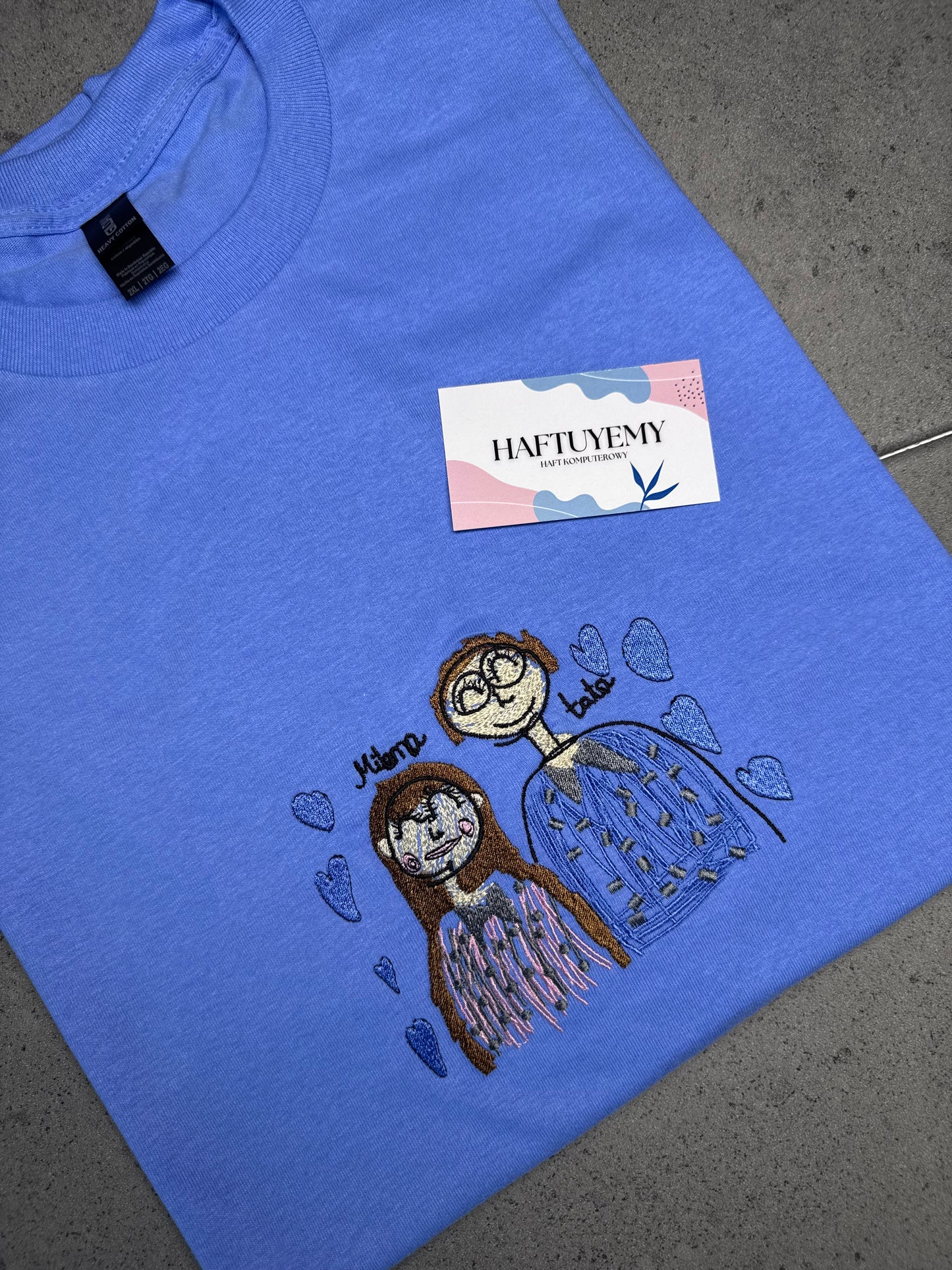 Bluza z haftem rysunku Twojego dziecka