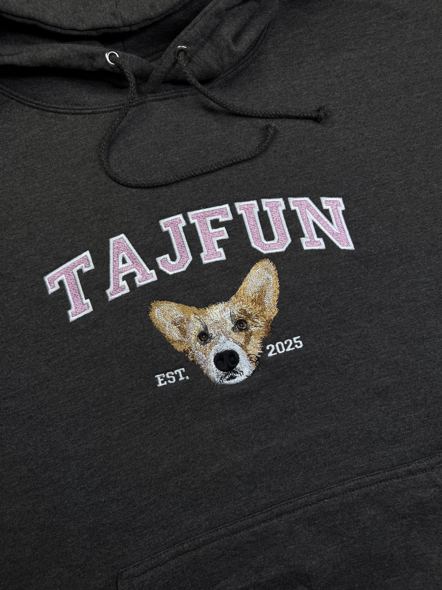 A sweatshirt with your pet's image
