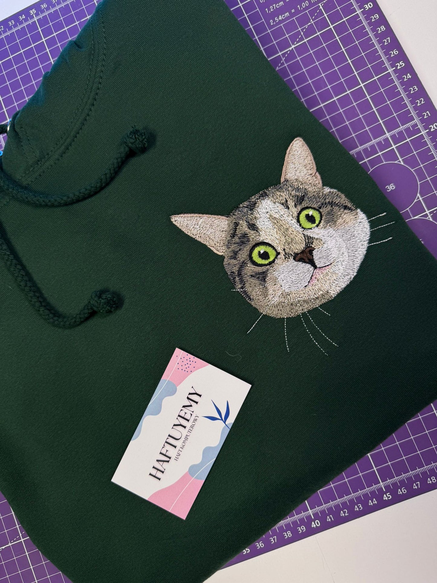 CAT MOM / CAT DAD - Koszulka z podobizną twojego pupila i napisem