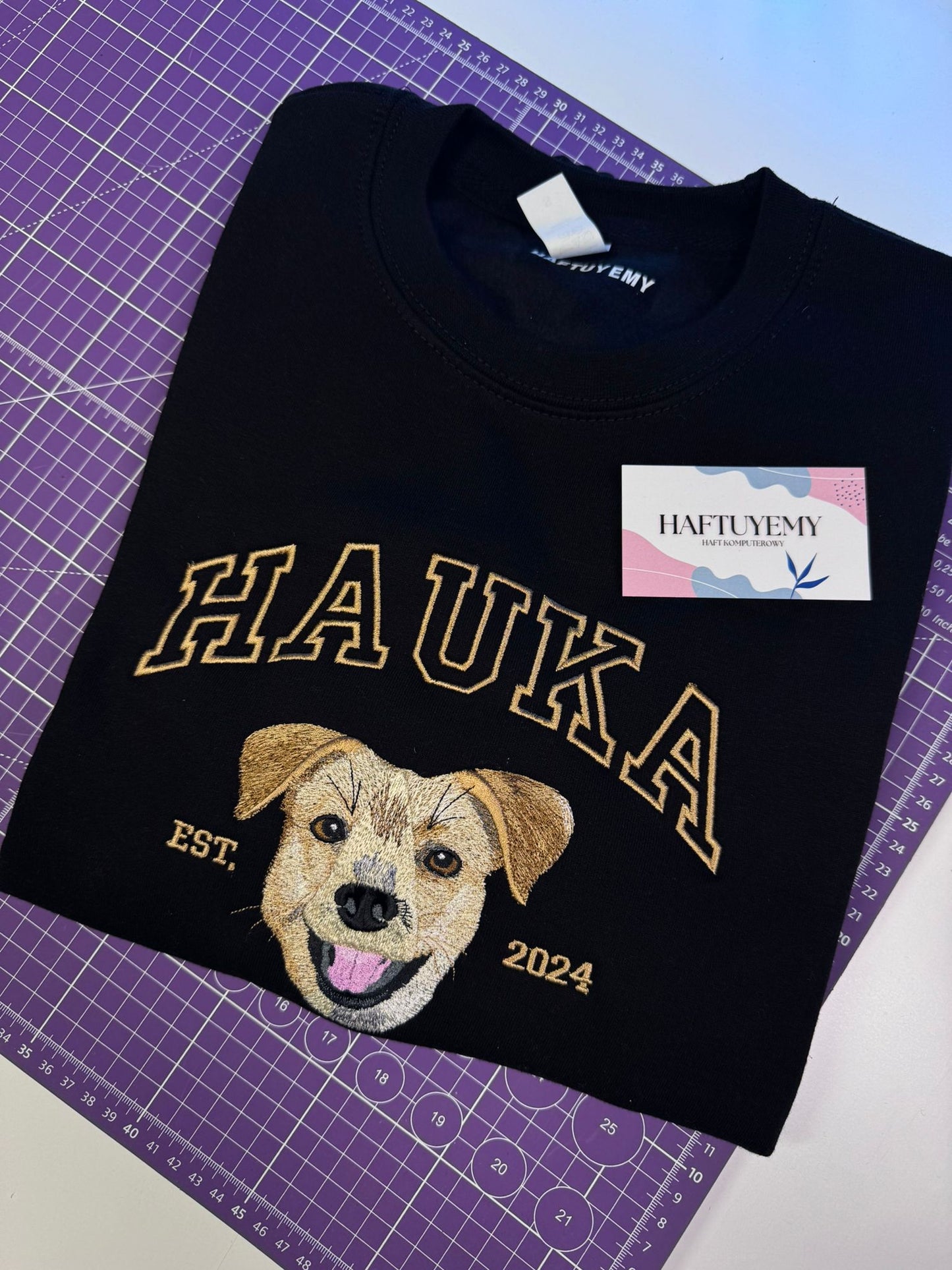 CAT MOM / CAT DAD - Koszulka z podobizną twojego pupila i napisem