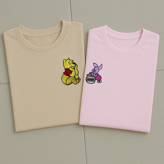 Komplet koszulek - matching inspirowane (Miodkowe Duo)