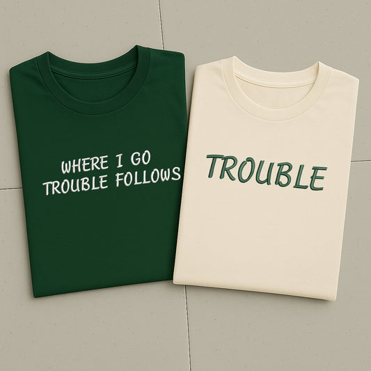 Komplet koszulek - (Trouble maker)