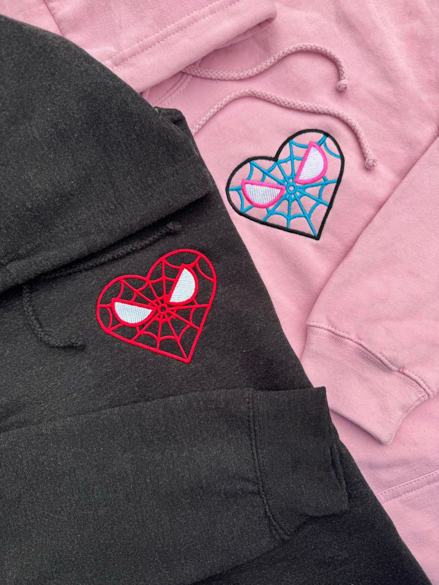 Webbed Heart Komplet bluz - matching (Webbed heart) – Haftuyemy