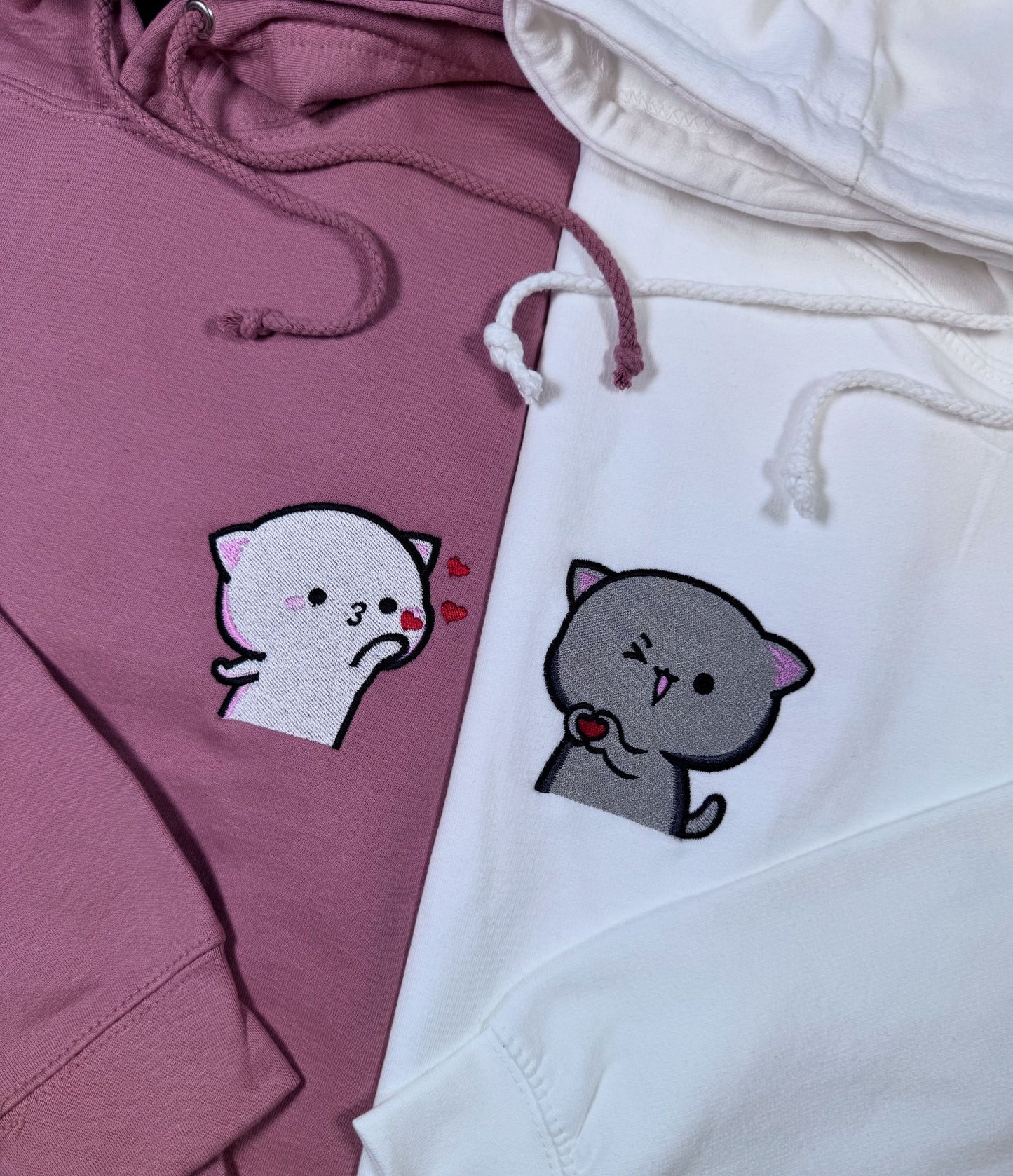 Komplet bluz- matching (Kissing kittens)