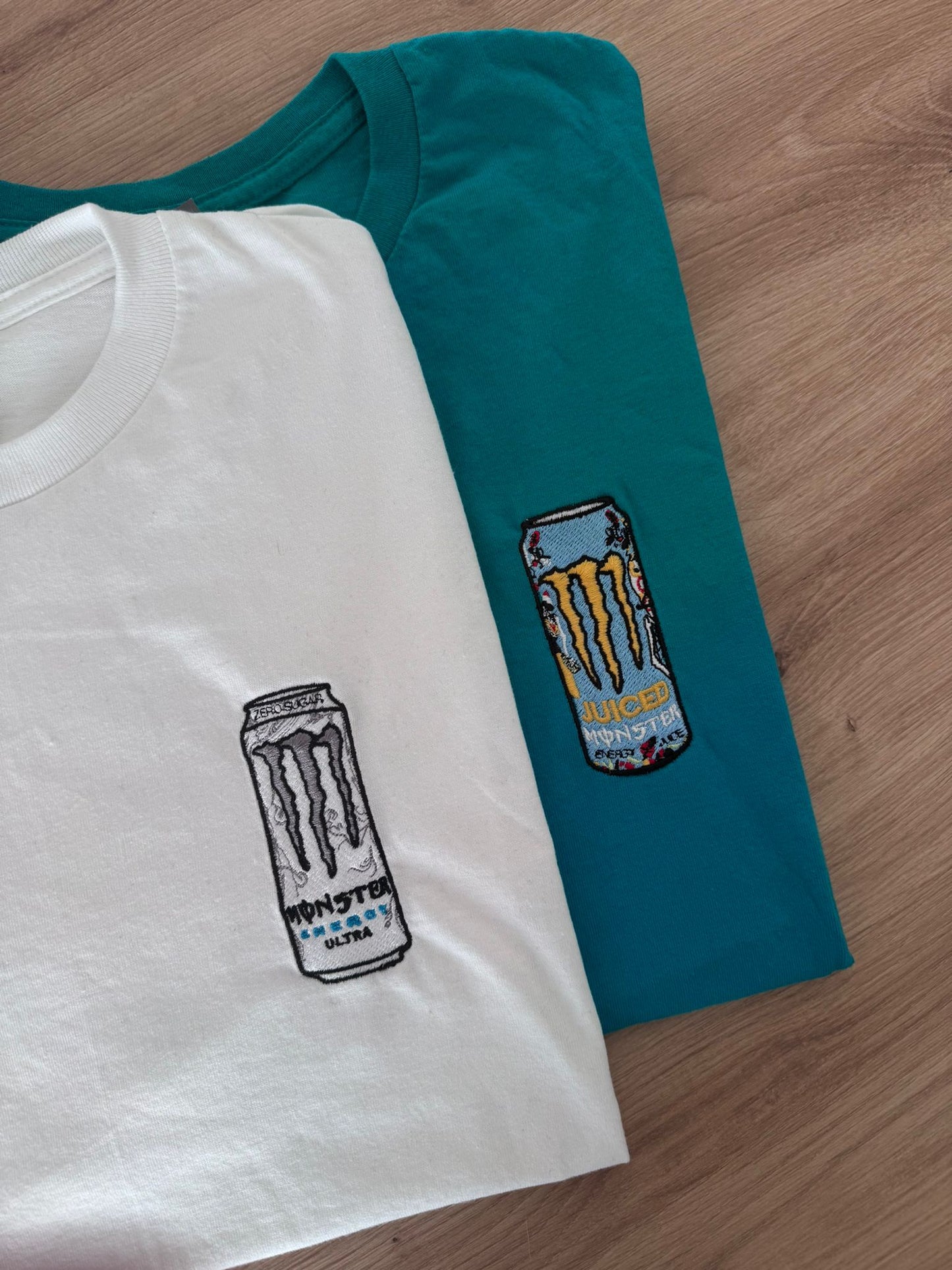 Bluza z haftem butelki / puszki