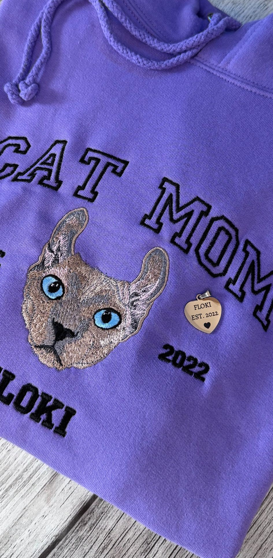 CAT MOM / CAT DAD - Bluza z podobizną twojego pupila i napisem