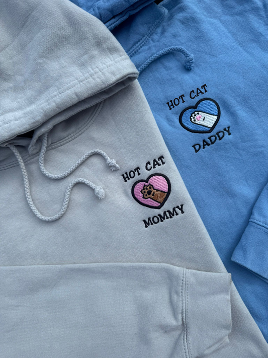 Komplet bluz - matching (HOT CAT MOMMY / HOT CAT DADDY)