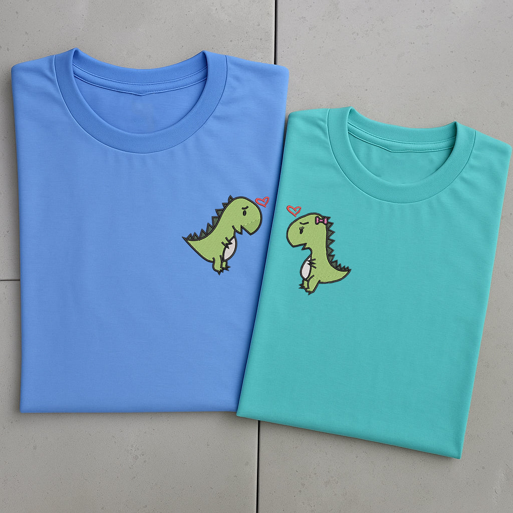 Komplet koszulek - (Dinozaury)