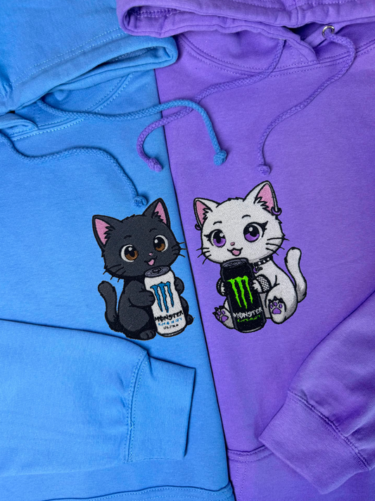 Komplet bluz - matching (Goth kittens)